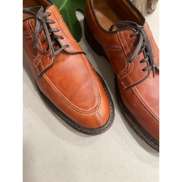 Allen Edmond Wilbert Split-Toe Lace-Up Oxford Sz 12 A - Picture 4 of 14